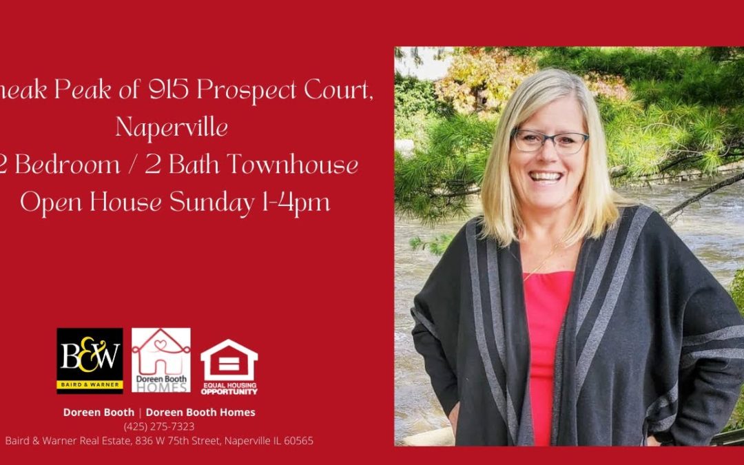 915 Prospect Court – Sneak Peak – Open House Sunday